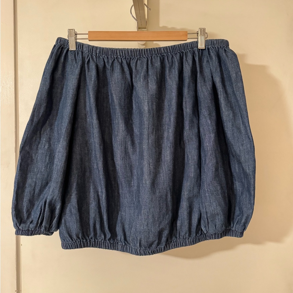Universal Thread Denim Off The Shoulder
